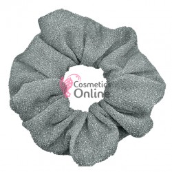 Elastic pentru par cu model color Cod ECD035AA Argintiu cu sclipici